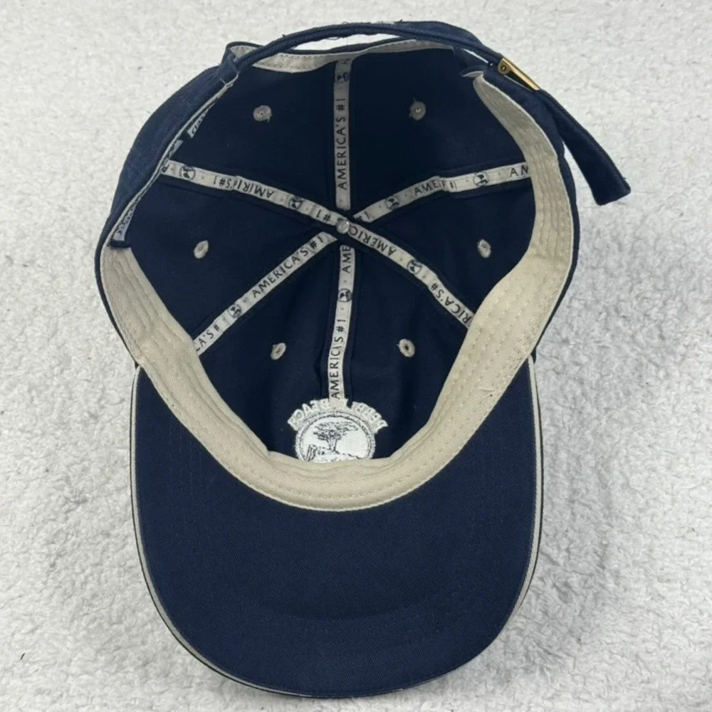 Pebble Beach Golf Links Hat Mens OS Navy Blue Embroidered Special Edition Cap